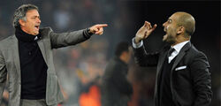 Jos Mourinho y Pep Guardiola, de nuevo frente a frente en la final de Copa.