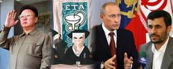 Kim Jong-il , ETA, Putin y Ahmadineyad. | Archivo