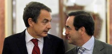 Zapatero y Bono en el Congreso | EFE