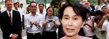 Suu Kyi aparece en pblico por primera vez desde 2003