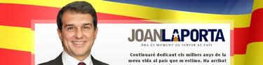 Joan Laporta inaugura en internet su carrera poltica