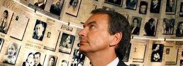 Zapatero dice en Israel que "antisemitismo era la dictadura de Franco"