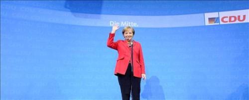 Merkel anuncia su victoria