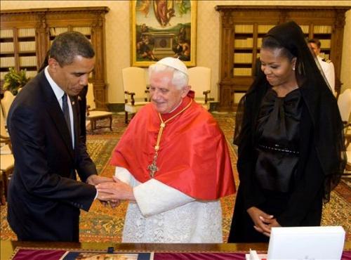 El Papa recibe a Obama en el Vaticano