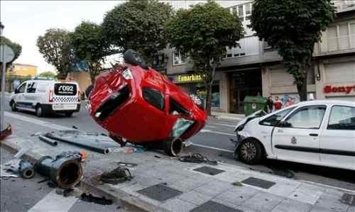 Accidente en Vigo