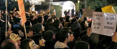 Protestas contra la Ley Sinde en los Goya | EFE