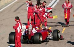 Fernando Alonso, a bordo del F150th de Ferrari. | Archivo