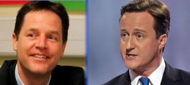Nick Clegg y David Cameron | EFE