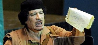 Gadafi sugiere que Israel estuvo detrs del asesinato de John F. Kennedy
