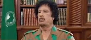 Gadafi defiende el derecho de los pases rabes a tener armas nucleares