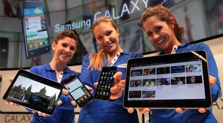La nueva tableta Galaxy Tab 10.1 y el mvil Galaxy S II. | Samsunghub