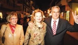 Iraola, Pajn y el alcalde de Benidorm. | Foto: Intereconoma