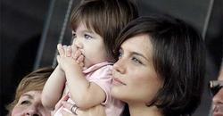 Katie Holmes con su hija, Suri Cruise. | EFE