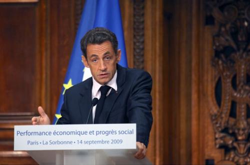 Sarkozy en la Sorbona